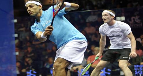 اسكواش.. فرج ومؤمن يتأهلان لنصف نهائي بطولة قطر.. والشوربجي يودع 